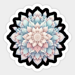 Can't take my eyes off this mesmerizing mandala Sticker